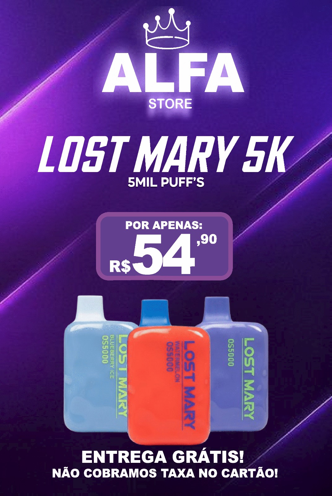 LOST MARY 5K